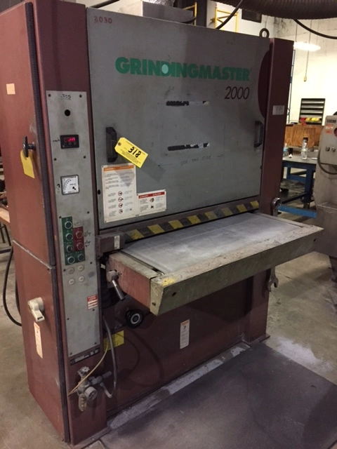Used 1994 GRINDINGMASTER MSB 900 Wide Belt Sanders Ohio US | D & D Industries #437723