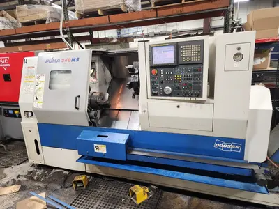 2007 DOOSAN PUMA 240MS CNC Lathes | Midstate Machinery (2)