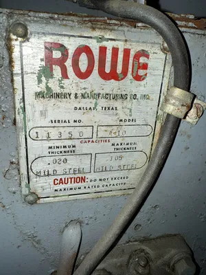 ROWE A-10 Levelers & Flatteners | International Rolling Mills (4)