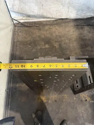 12" WIDE X 42" TALL X 24" DEEP DRILLED & TAPPED ANGLE PLATE SET. STOCK # 0222626