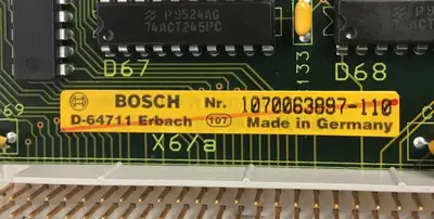 Bosch CNC Servo I 1070068008-102 / 1070063897-110 PLC Module 3B