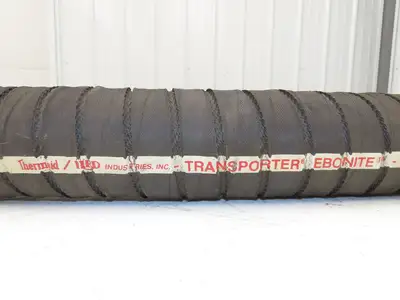 Thermoid Transporter Truck Tank Fuel Hose 3"ID x 54"L Ebonite 3"NPT 150PSI