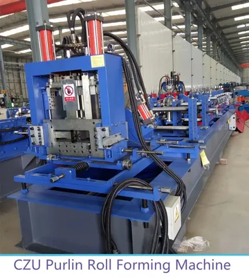 CZU Steel Purlin Frame Roll Forming Machine in China