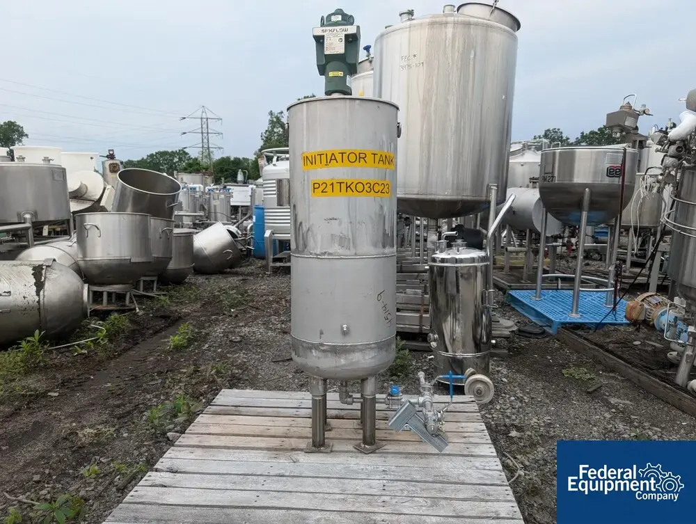 USED BJE 10 Gal BJE Inc Receiver Tank, S/S, 150#