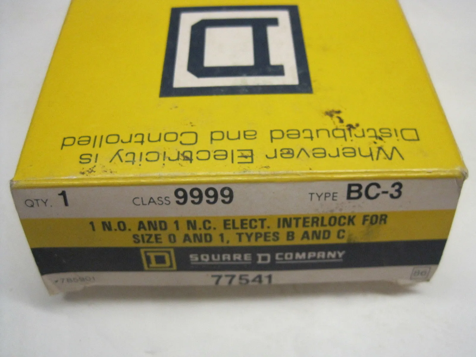 NEW SQUARE D 9999-BC-3 CONTACT KIT 9999BC3