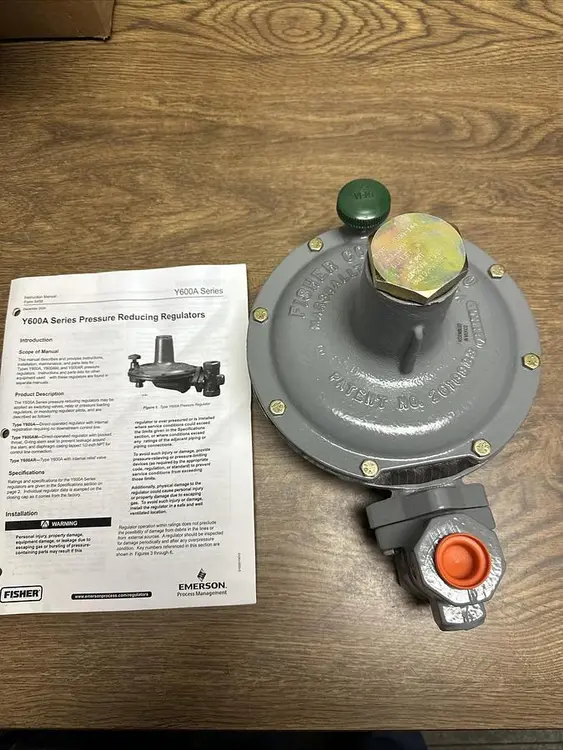New | in-Stock FISHER Y600A-144 Solenoid Regulators | Surplus Asset Holdings #1226802