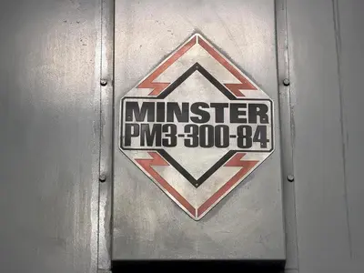 Used MINSTER PM3-300-84 Straight Side Presses Michigan US | Midwest Press and Automation #1453521