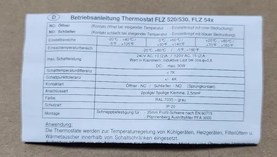 NEW Pfannenberg 17121000000