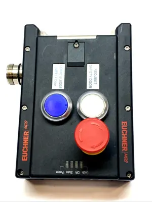 USED EUCHNER SAFETY GATE LOCKING MODULE W/ E-STOP