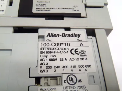 USED ALLEN-BRADLEY COMPACT COMBO STARTER 2.5-4.0A