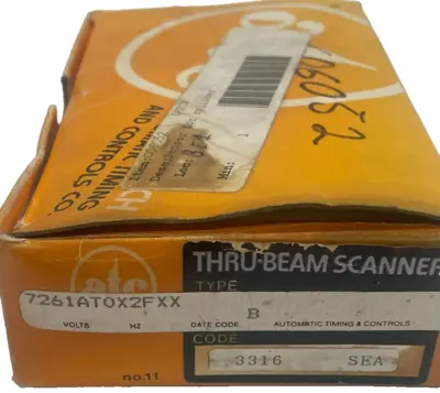 NEW ATC 7261AT0X2FXX PHOTOELECTRIC BEAM SWITCH