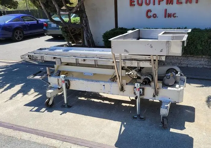 Feeder, Vibratory, 17" X 98", S/st, 1 HP, Ball Cleaning #L744032