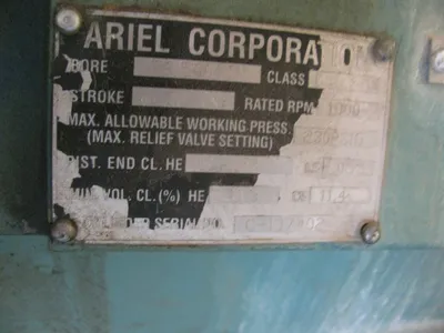 Used Ariel w Teco Westinghouse 2500HP JGC 4 Stage 002 Compressor Packages Oklahoma US | Borderless Services #1378141