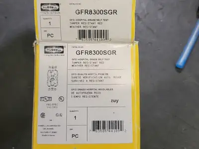 NEW HUBBELL GFR8300SGR