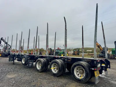 Used 2024 MANAC 48′ 4 AXLE Forestry Trailers Ontario CA | Driven Equipment Solutions #1505976