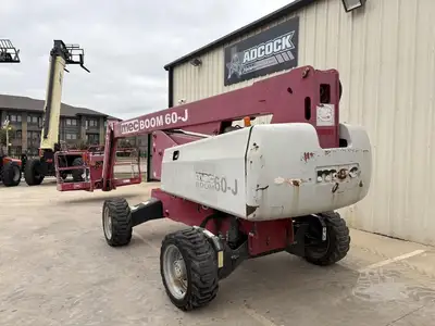Used 2015 MEC 60J Telescopic Boom Lifts Texas US | Adcock Equipment USA #1519575