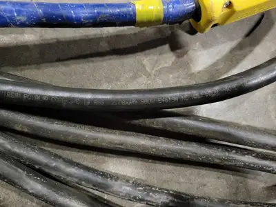 91 ft SOOW Power Extension Cord 14/3 AWG 15A 125V