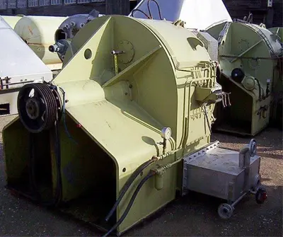 Krauss-Maffei HZ 125 peeler centrifuge, 316SS.