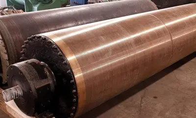 USED ESCHER WYSS SUCTION DRUM ROLL