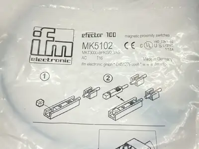 New | in-Stock ifm T-Slot Cylinder Sensor MKT3028BBPKG/G/0,3M/ZH/ASR Proximity Sensors Michigan US | Maverick Industrial Sales #1475443