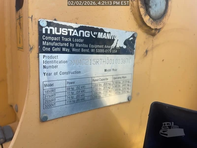 Used 2020 MUSTANG 2150RT Compact Track Loaders Georgia US | National Equipment Dealers #1422870