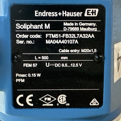 USED Endress+Hauser FTM51-FB32L7A32AA