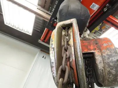 CM Cyclone 1 Ton 2000Lb Manual Chain Fall Hand Hoist 29' Lift