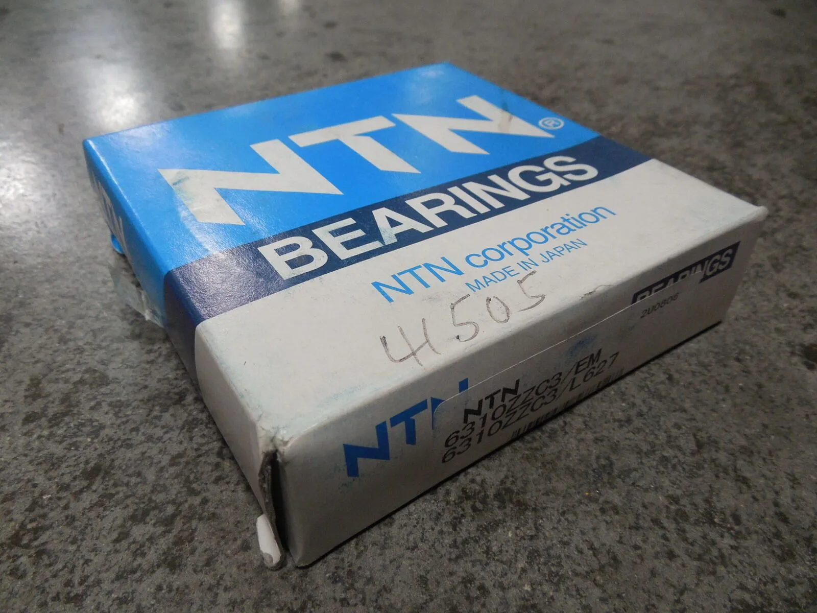 NTN 6310ZZC3/EM Single Row Deep Groove Radial Ball Bearing 6310ZZC3/L627 New NIB
