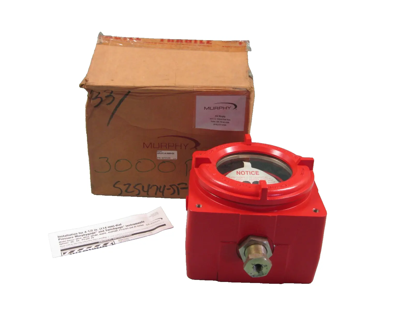 NEW Murphy OPLC-A-3000-EX
