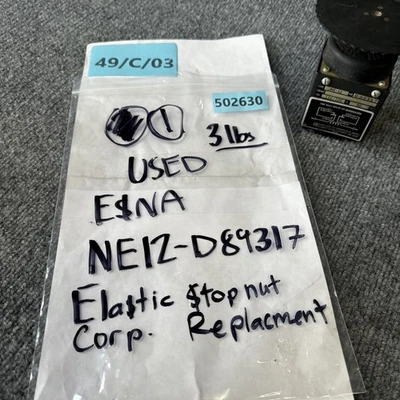 Used ESNA NE12-D-89317 Relays & Switches California US | Davliegogo LLC #1706044
