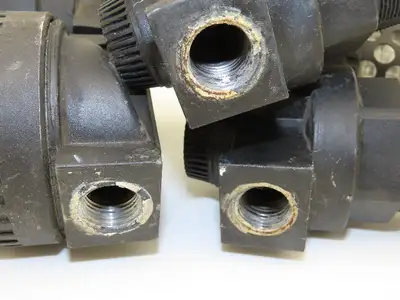 Master Pneumatic R100-4 FD100-4 Regulator Filter Assembly 125 psi 1/2" Lot of 3