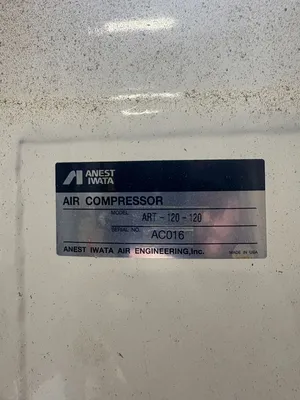 Used ANEST IWATA OFBSTE-10HHH-80-T460 Air Compressors (Misc) South Carolina US | ESS Industrial Equipment Sales #1352866