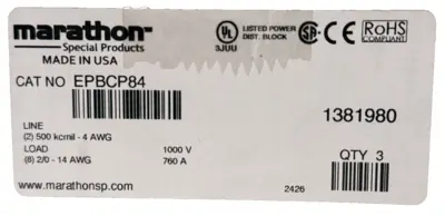 NEW MARATHON EPBCP84
