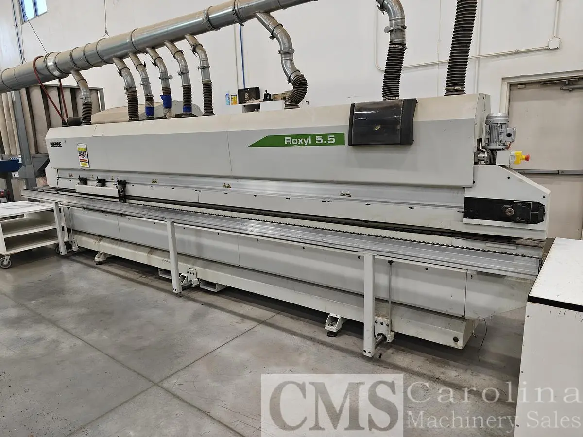 Used 2015 BIESSE ROXYL 5.5 SINGLE SIDED EDGEBANDER Edge Banders New York US | CAROLINA MACHINERY SALES #1566504