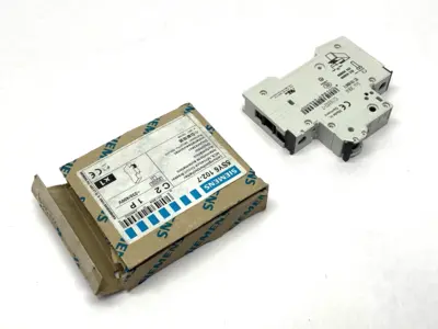 New | in-Stock Siemens Miniature Circuit Breaker 1-Pole 230/400V 2A Circuit Breakers Michigan US | Maverick Industrial Sales #1398644