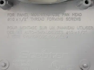 USED SCEPTER JBX12124