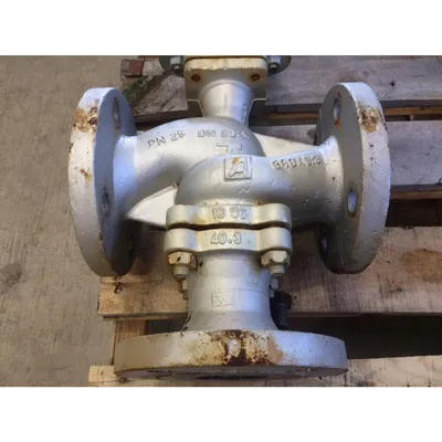 Used 2" RTG 32051 Herford hot oil 3-way control Valve