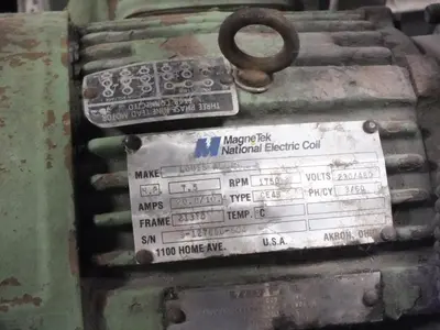 Westfalia SB 7-01-576 separator, 316SS.