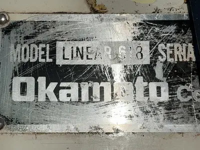 Used OKAMOTO LINEAR 618 Reciprocating Surface Grinders Ohio US | HGR 24 #1543237