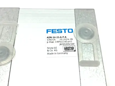 USED FESTO COMPACT CYLINDER 25MM STROKE 50MM BORE