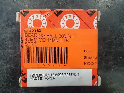 Deep Groove Ball Bearing 6204RSR