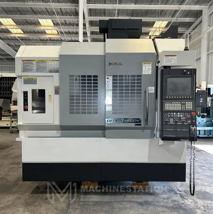 Used 2016 OKUMA GENOS M560-V Vertical Machining Centers California US | MachineStation #1466718