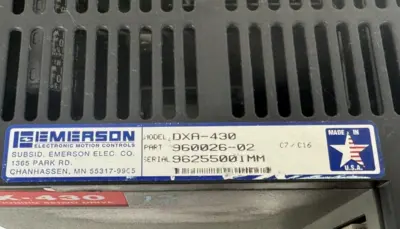 USED EMERSON 960026-02