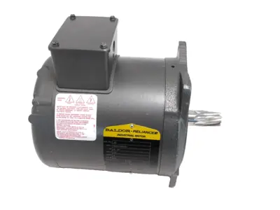 NEW BALDOR JSP MOTOR 230V 900RPM 56YZ 35E317R881G1