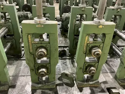 10 & 12 STAND X 2" BRADBURY SIDE BY SIDE U JOINT DRIVE ROLLFORMER: YOBRO #24947