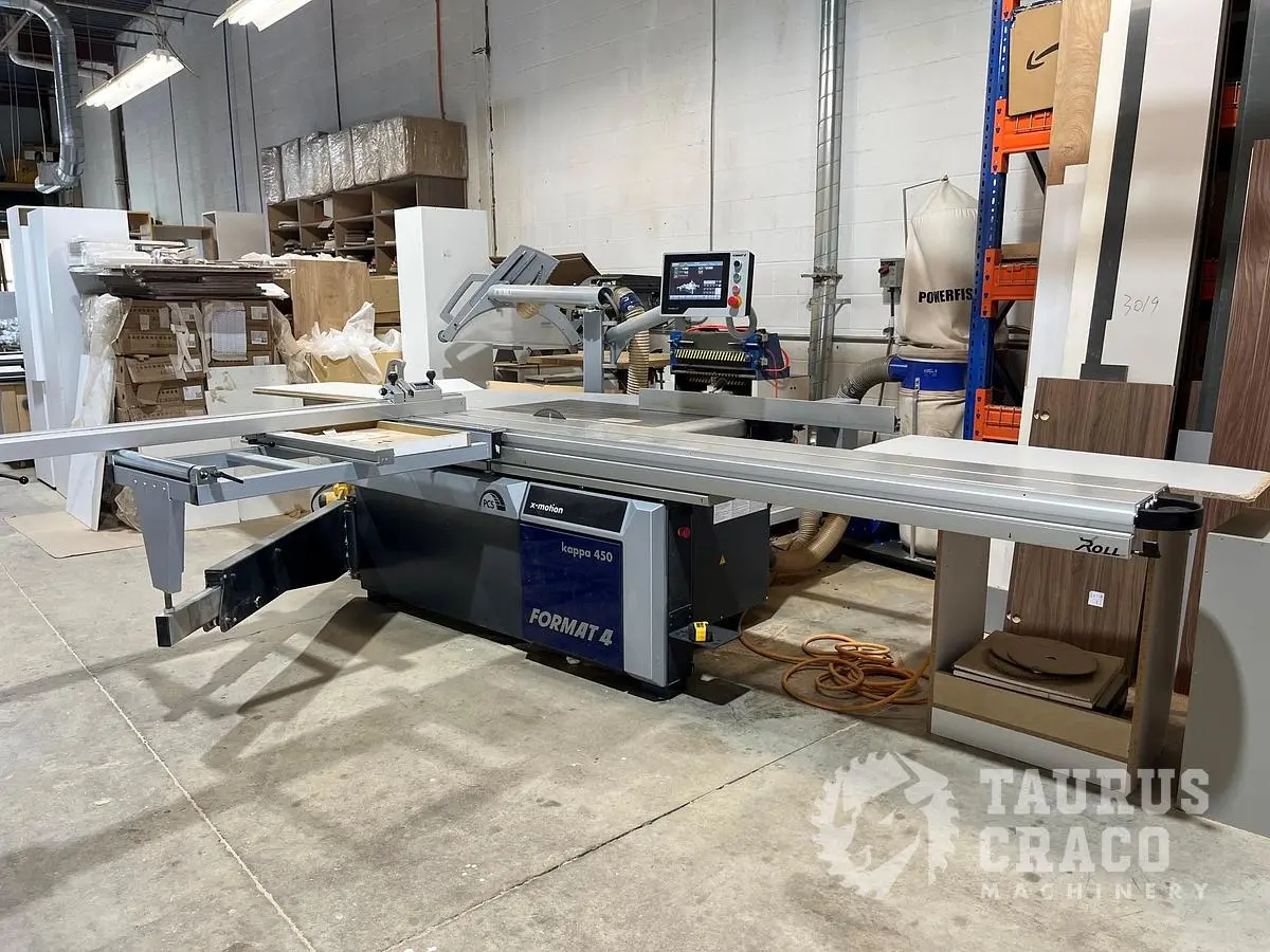 USED 2024 FELDER KAPPA 450 FORMAT‑4 SLIDING TABLE SAW