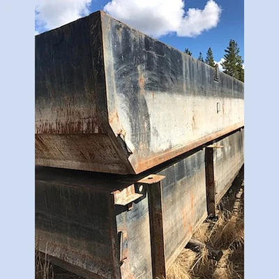 40 ft. Long Steel Barges