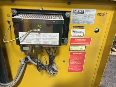 Used 2000 KAESER BS 61 Rotary Screw & Sliding Vane Air Compressors Ohio US | HGR 24 #1322846