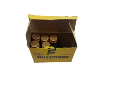 USED COPPER BUSSMANN TIME‑DELAY FUSE 250 VAC