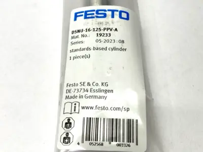 NEW FESTO DSNU-16-125-PPV-A, 19233